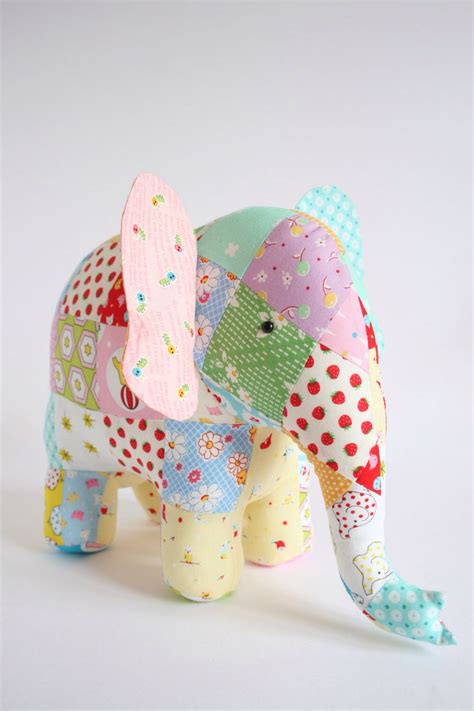 elephant stuffed animal pattern|free elephant pattern to download.